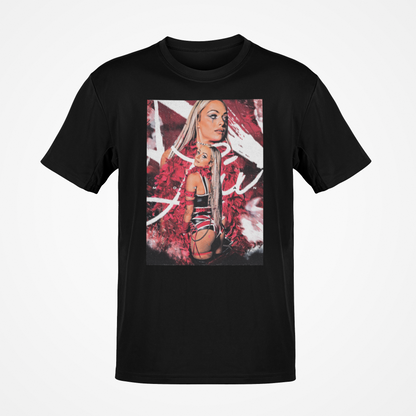 Liv Morgan Poster Print Black T-shirt