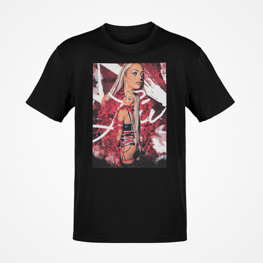 Liv Morgan Poster Print Black T-shirt