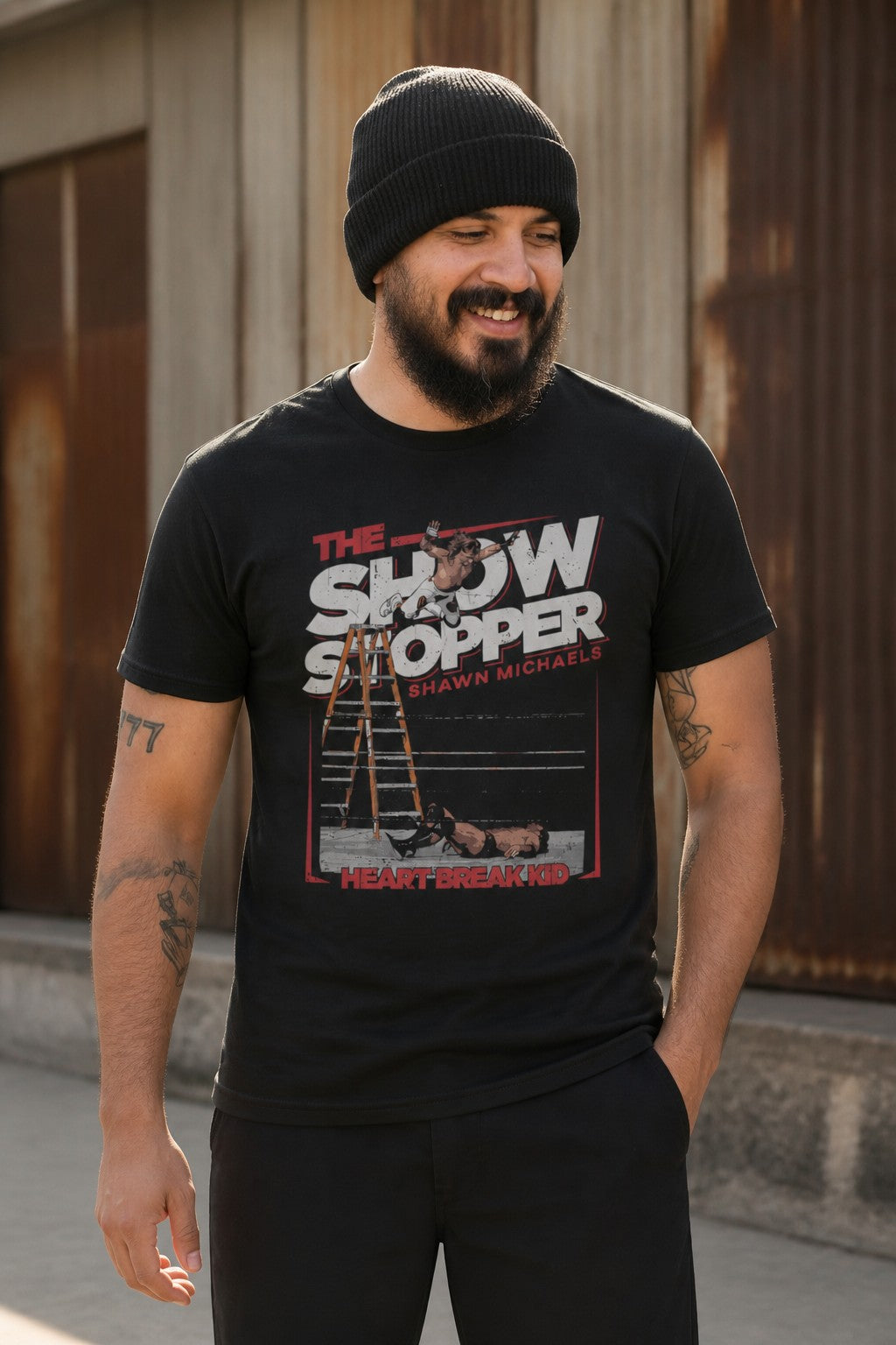 Shawn Michaels Show Stopper Black T-shirt