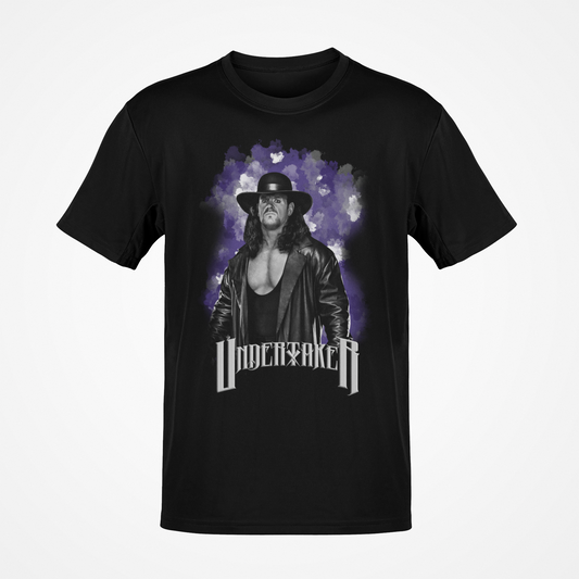 Undertaker Purple Stare Black T-shirt