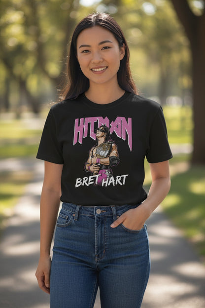 Bret Hart Hitman WWE Champ T-shirt