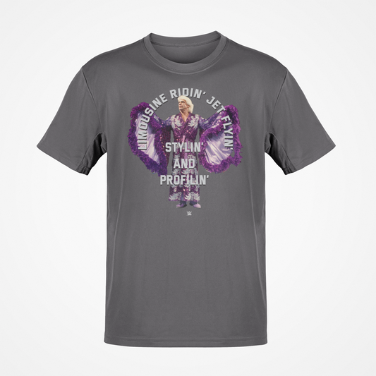 Ric Flair Limousine Stylin' and Profilin' Charcoal T-shirt