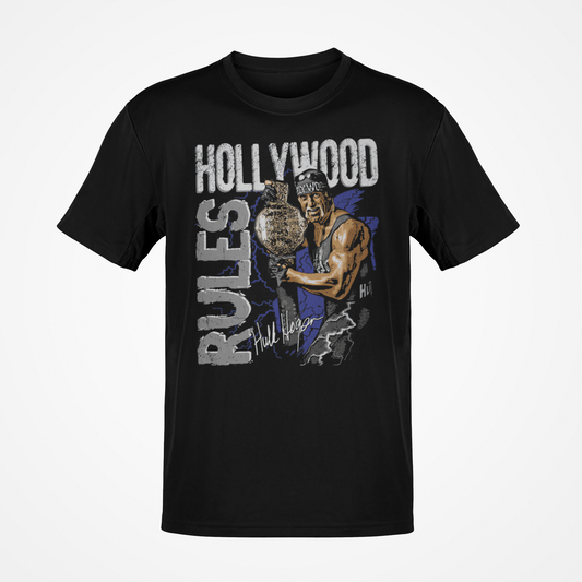Hollywood Hulk Hogan Rules Black T-shirt
