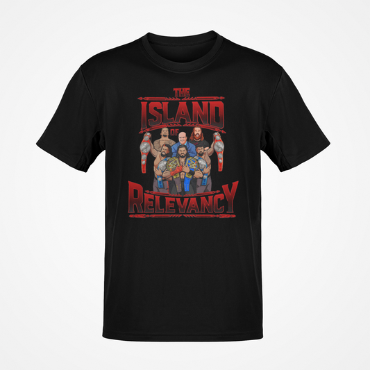 Bloodline Roman Reigns Paul Heyman Island of Relevancy T-shirt