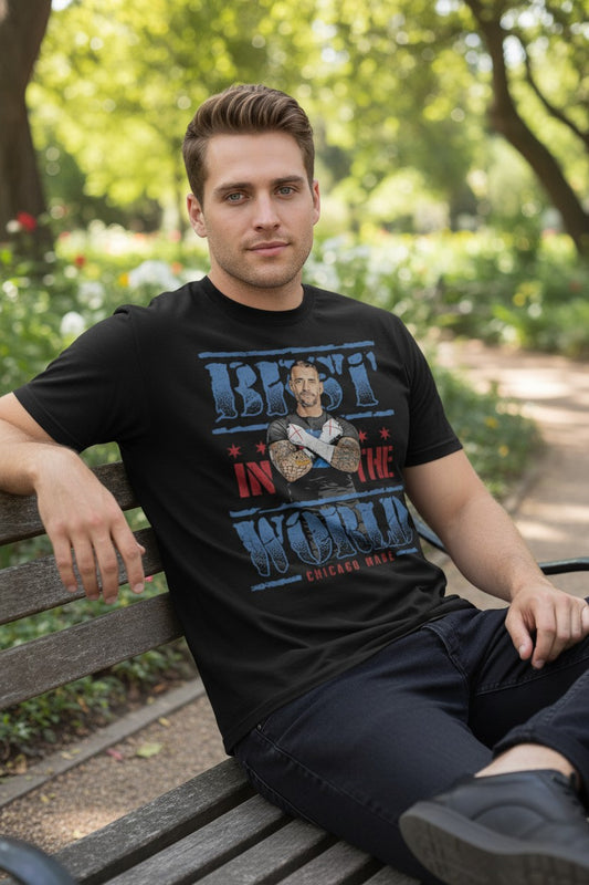 CM Punk Best in the World Chicago Made T-shirt