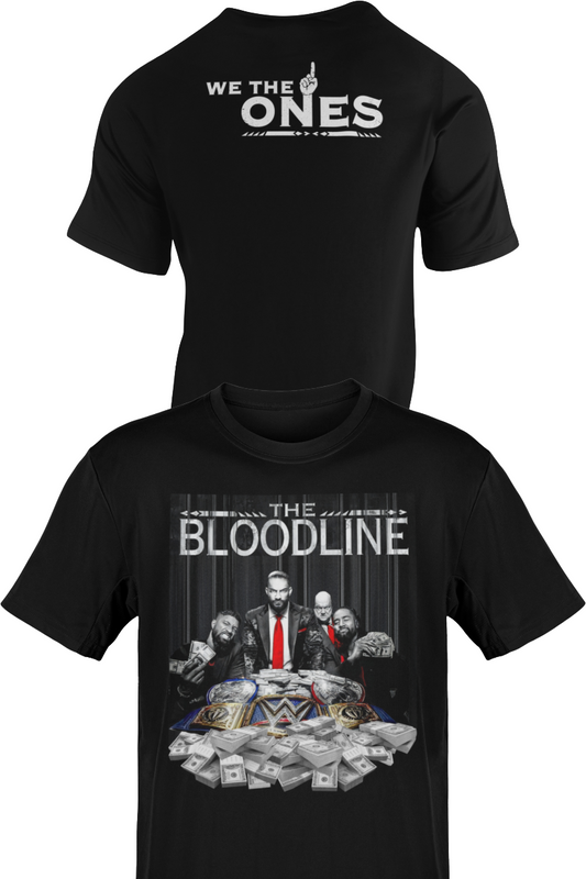 Bloodline Roman Reigns Usos Black T-shirt