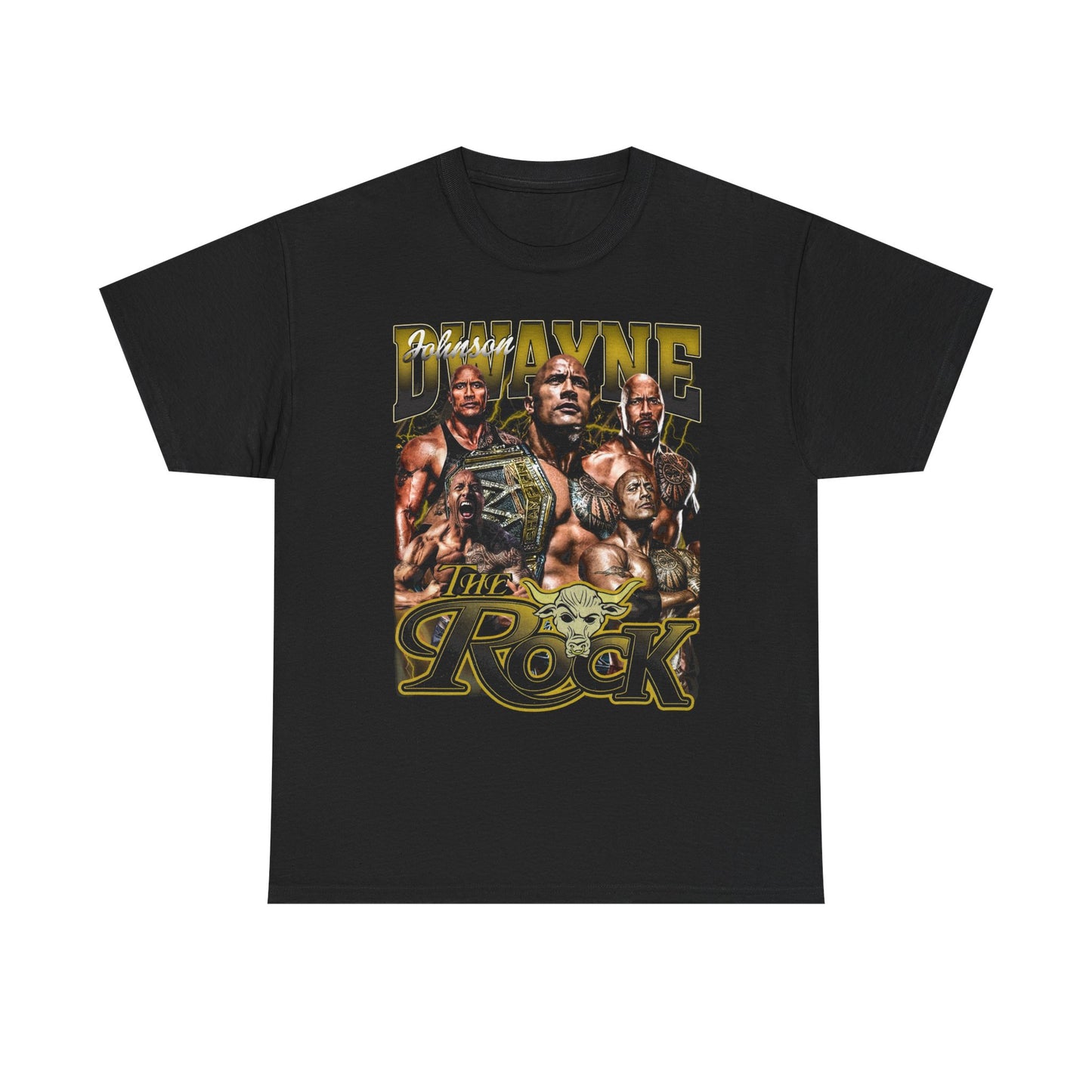 Dwayne The Rock Johnson Five Pose T-shirt