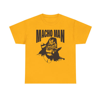 Macho Man Randy Savage Big Yellow Hat T-shirt