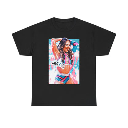 Lola Vice Poster Print Black T-shirt