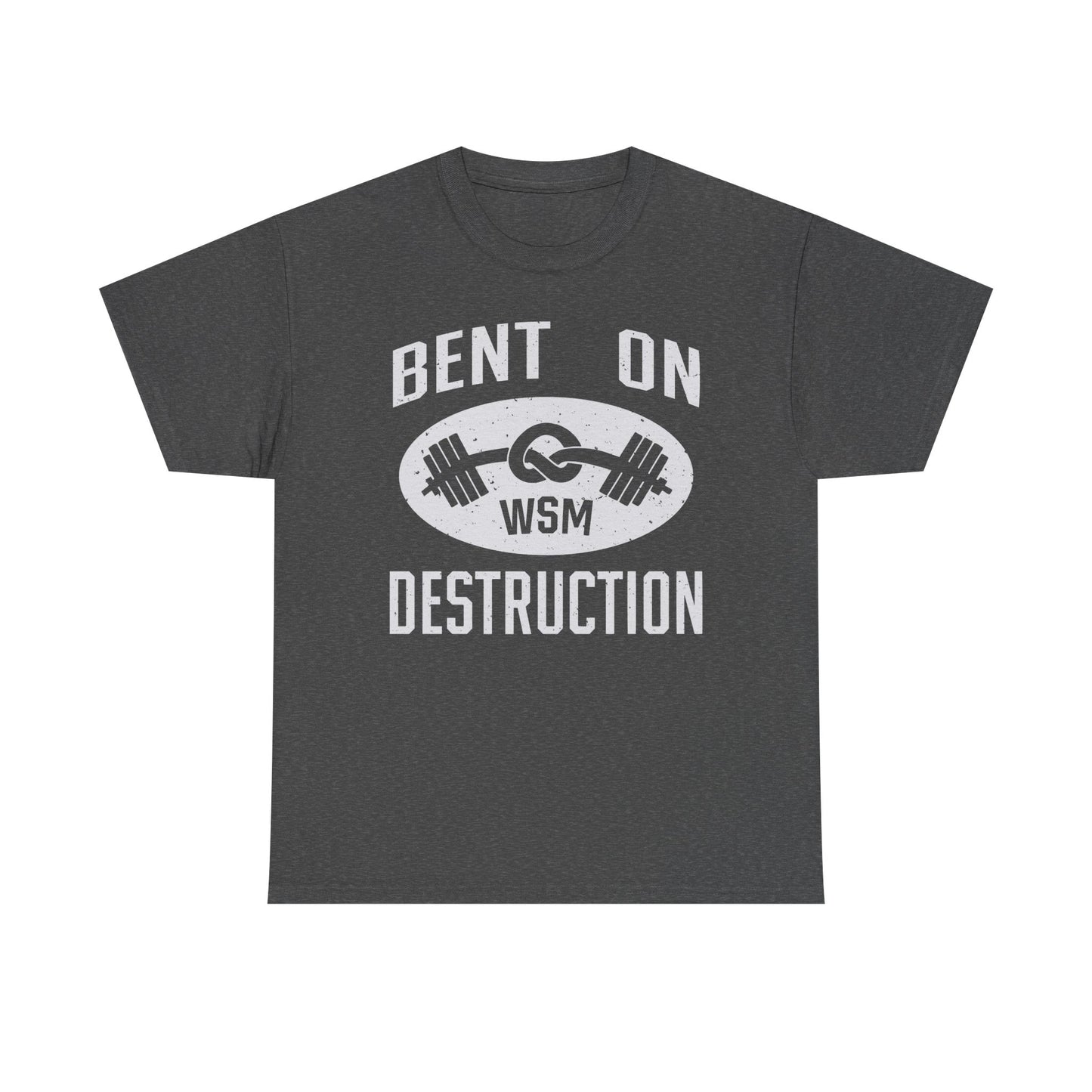 Mark Henry Bent of Destruction Gray T-shirt