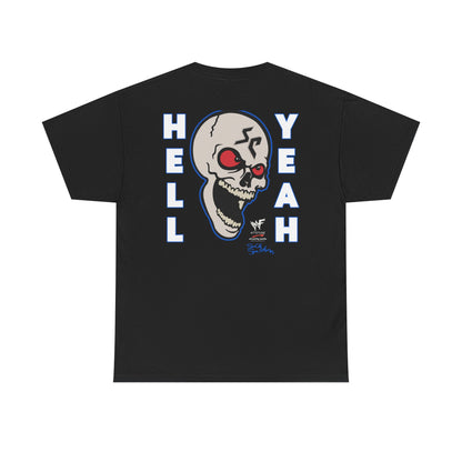 Stone Cold Steve Austin Hell Yeah Skull T-shirt