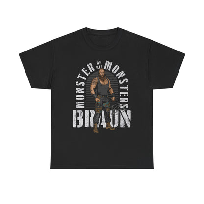 Braun Strowman Monster Of All Monsters Black T-shirt
