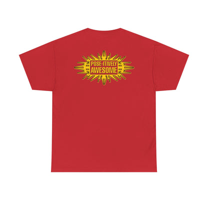 Edge Christian Pose-itively Awesome Red T-shirt