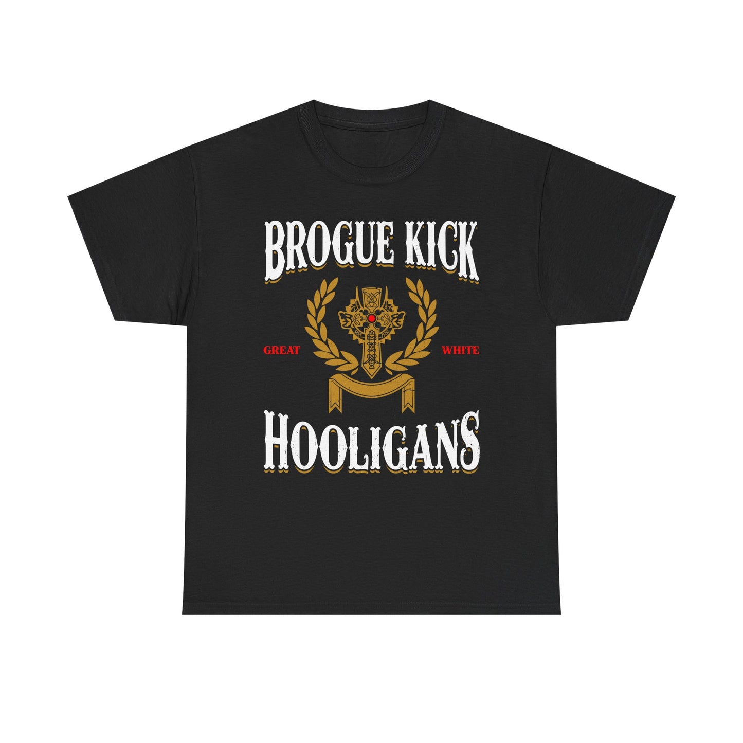 Sheamus Brogue Kick Hooligans Wihte Noise T-shirt