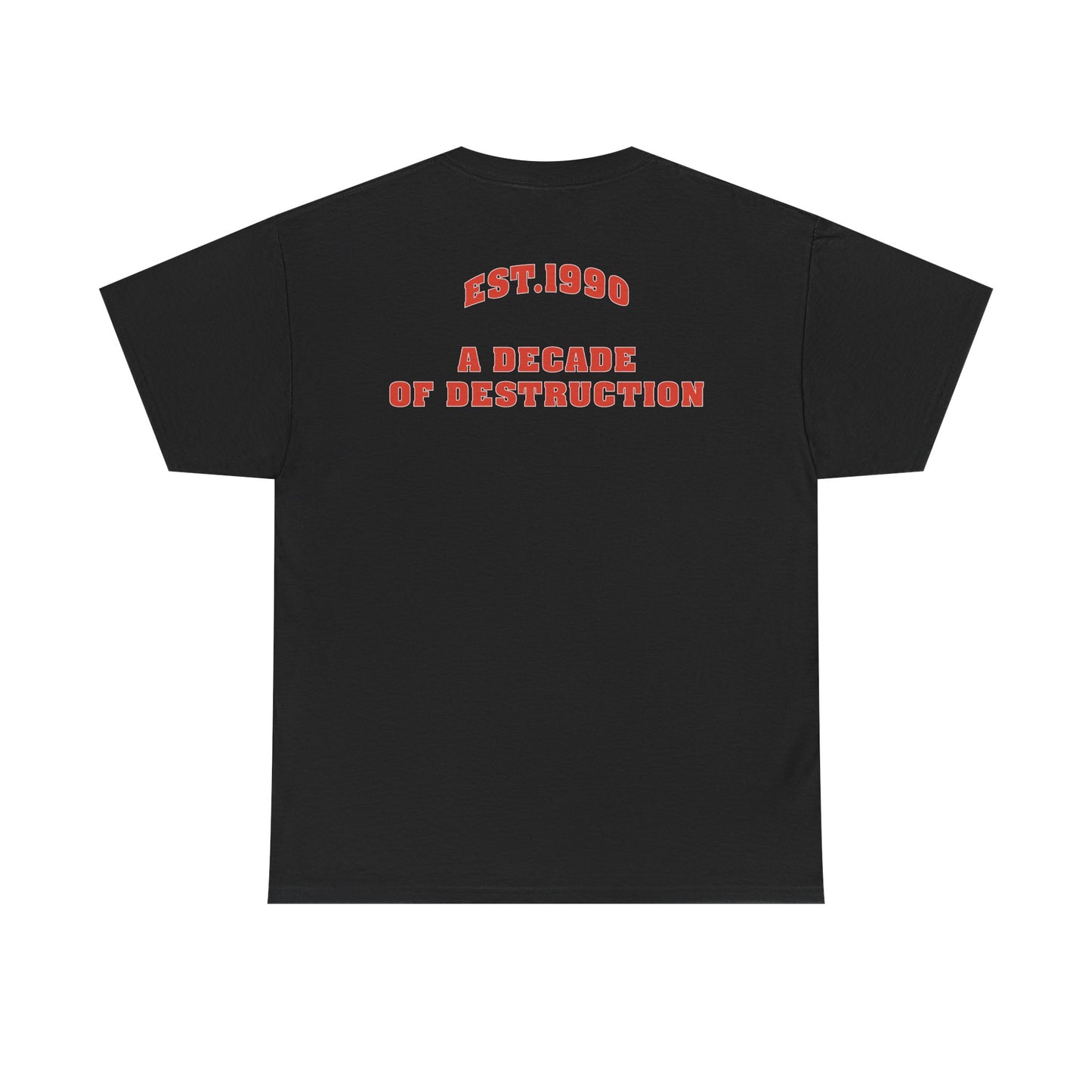 UNDERTAKER Deadman Inc Decade of Destruction T-shirt