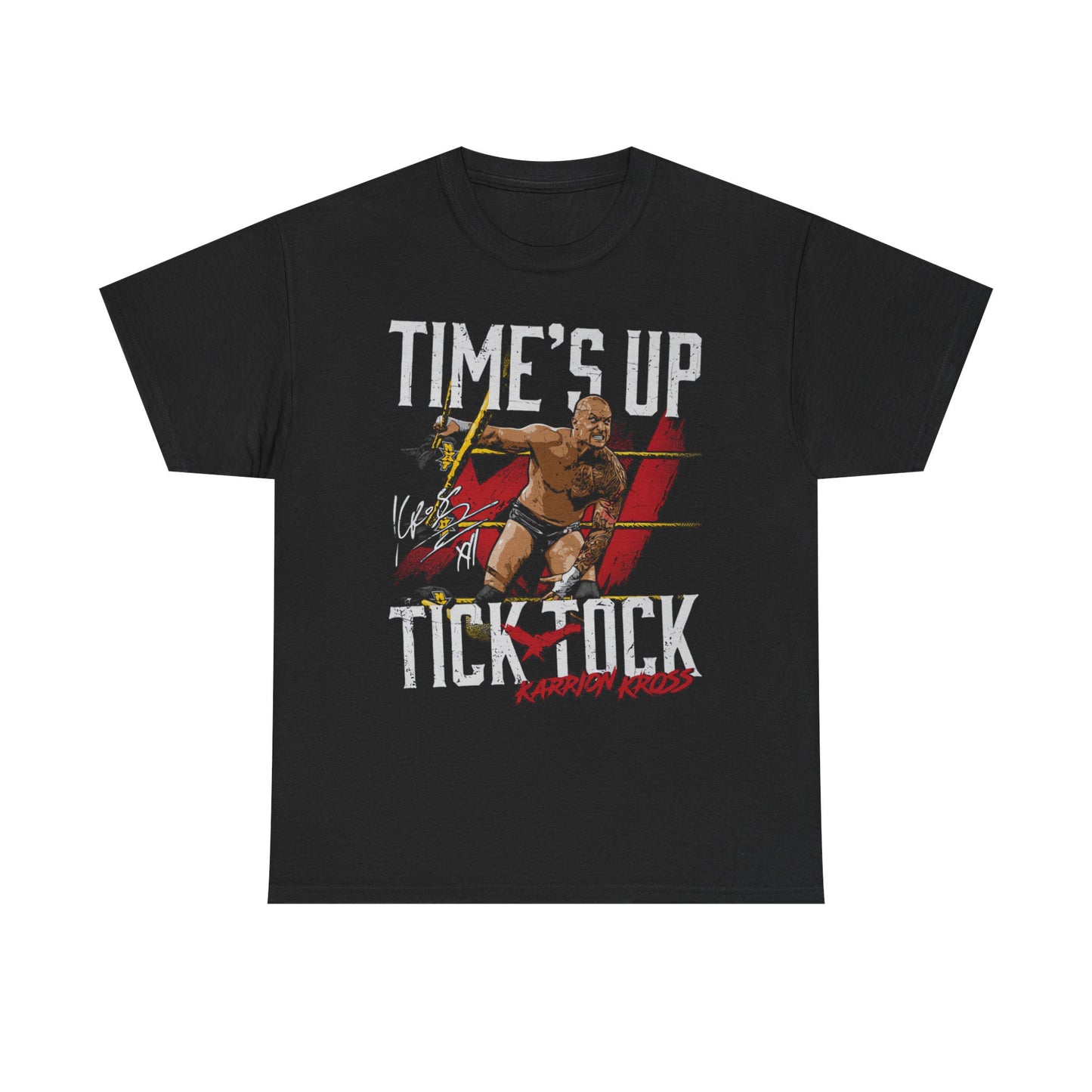 Karrion Kross Times Up Black T-shirt