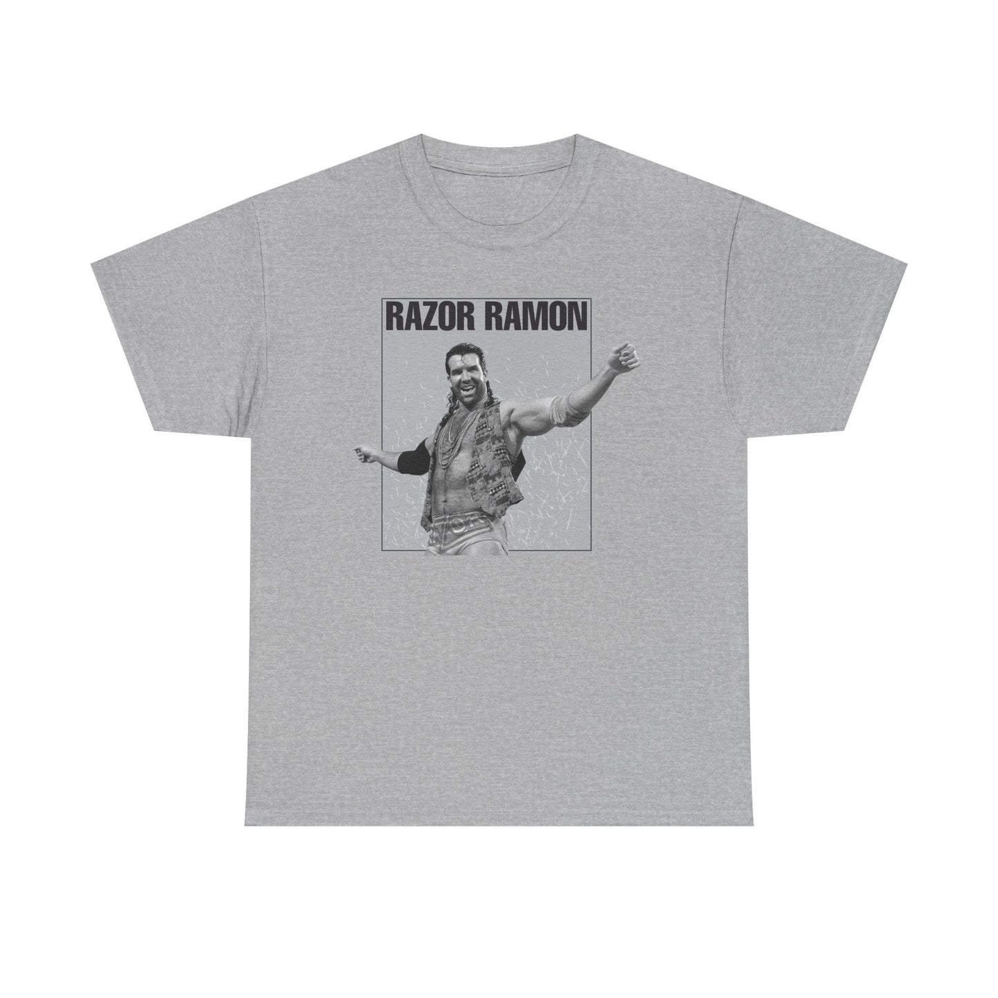 Razor Ramon Oozing Machismo WWE Mens T-shirt