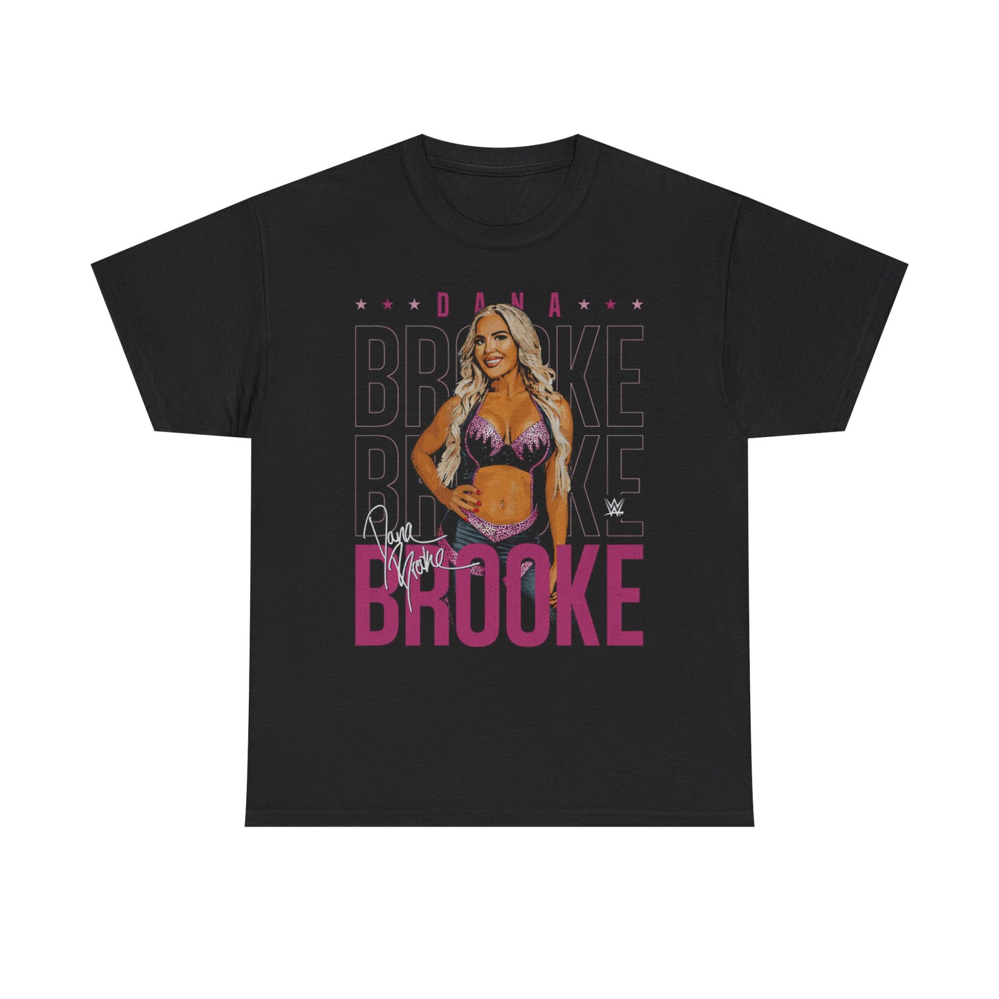 Dana Brooke Repeat Signature Black T-shirt
