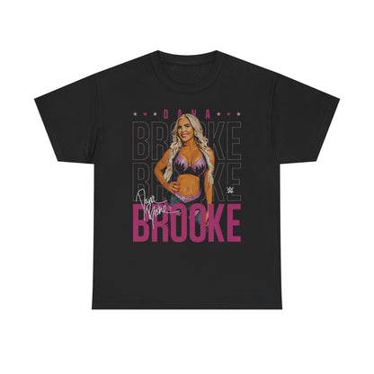 Dana Brooke Repeat Signature Black T-shirt