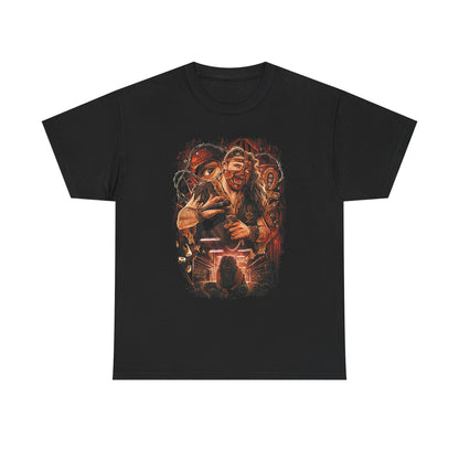 Mankind Boiler Room Mick Foley Black T-shirt