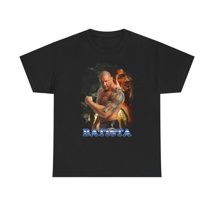 Batista Gun Show Mens Black T-shirt WWE