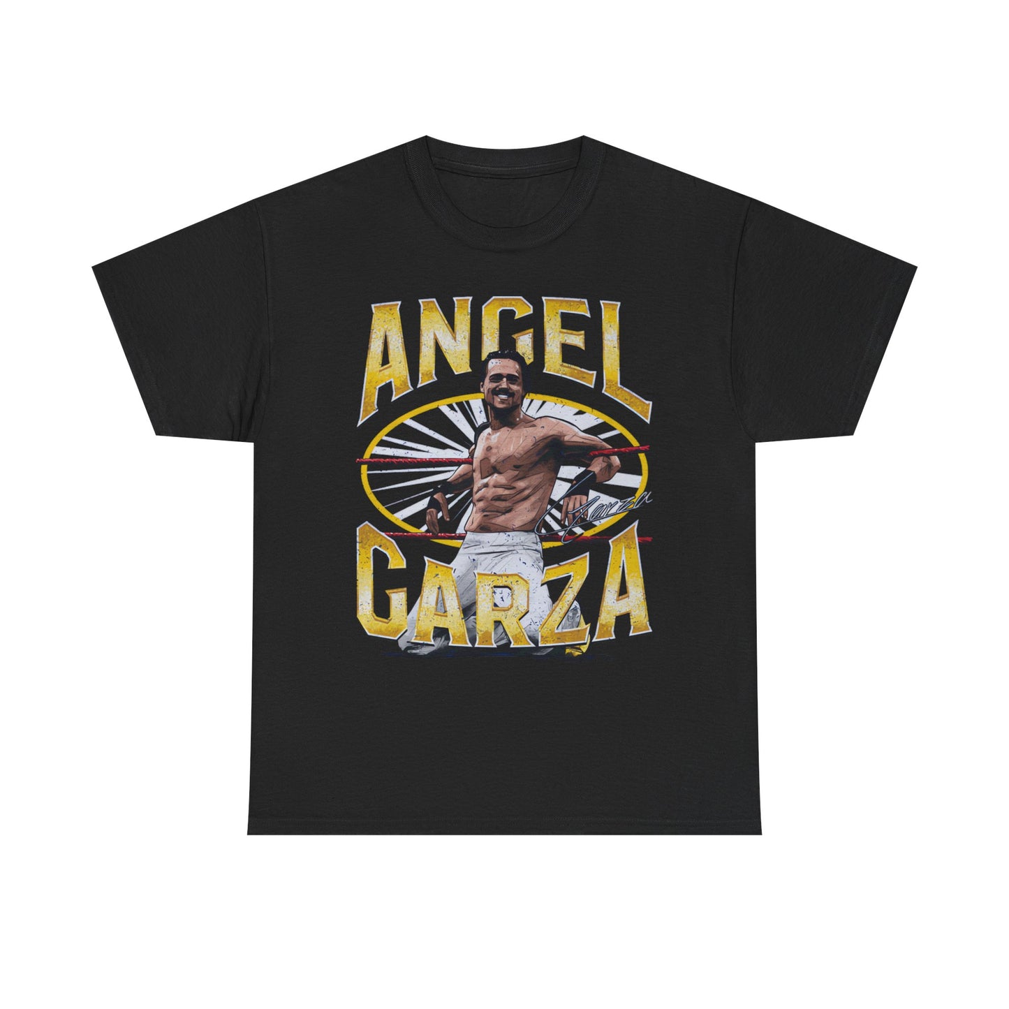 Angel Garza Ropes Black T-shirt