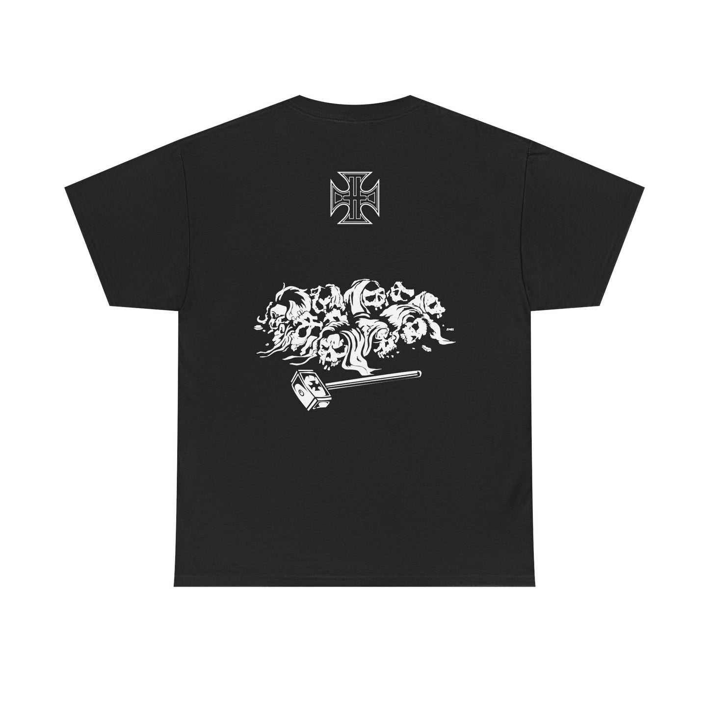 Triple H White Skull Cross King of Kings T-shirt