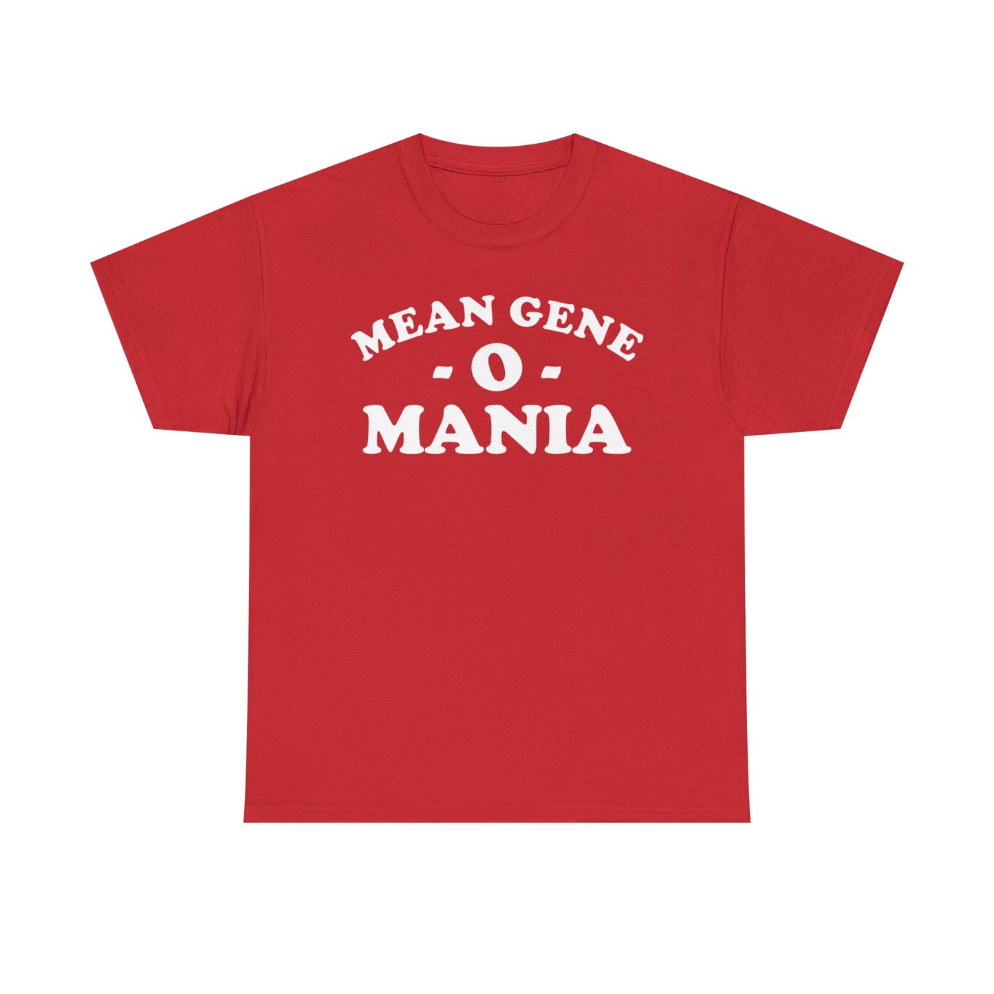 Mean Gene O Mania Okerland Retro Red T-shirt