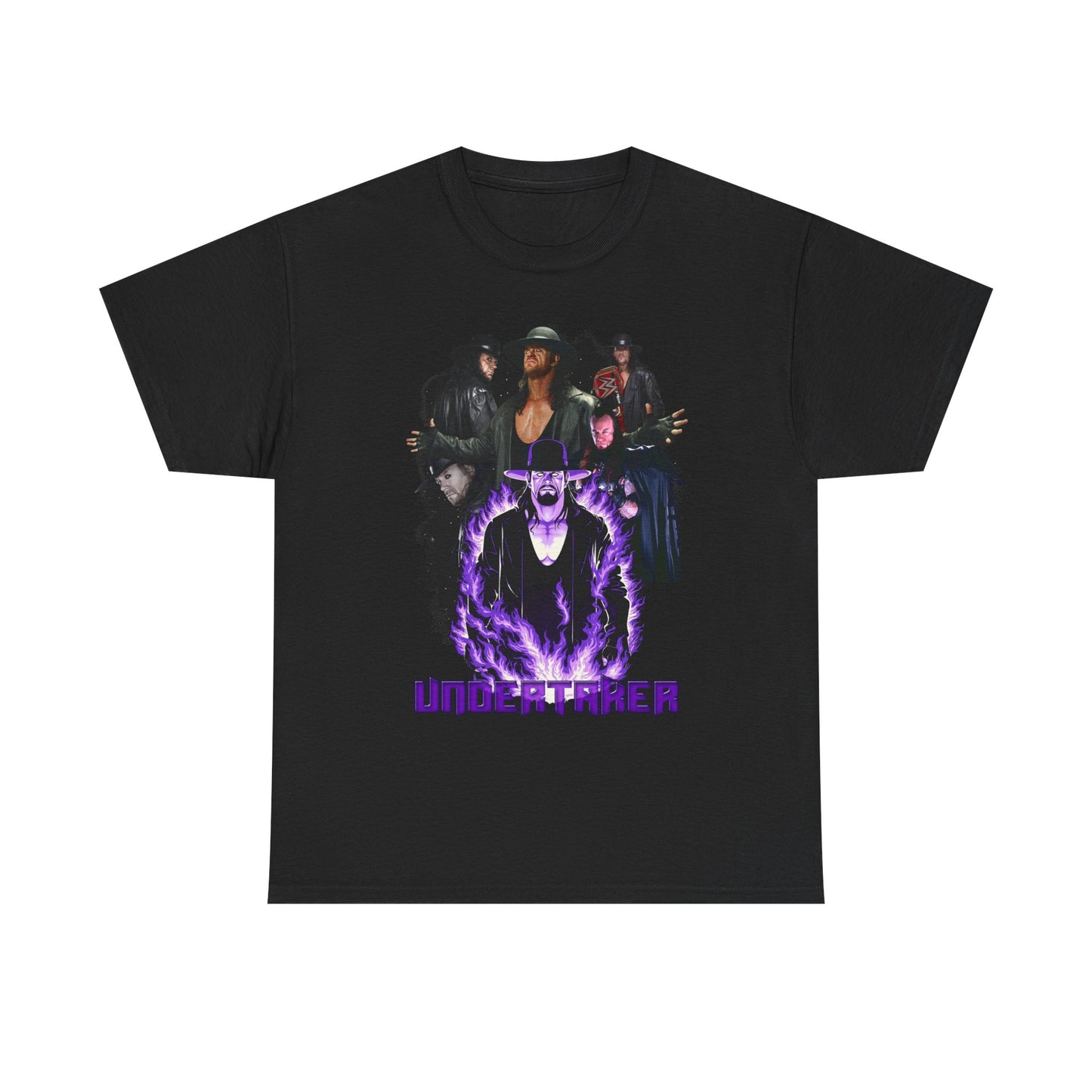Undertaker Arms Out Mens Black T-shirt WWE