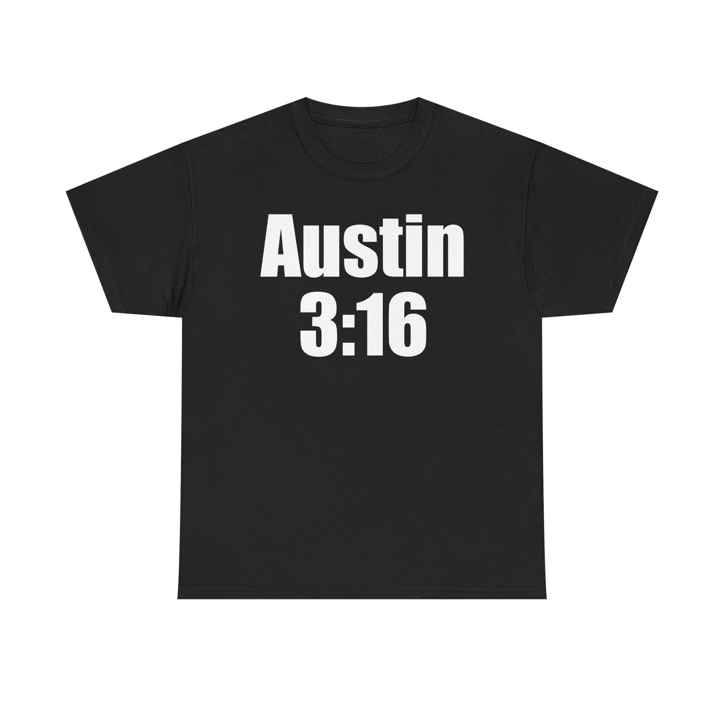 Stone Cold Steve Austin 3:16 Smoking Skull Mens T-shirt