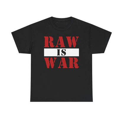 Monday Night Raw Is War WWF Attitude Era Black T-shirt