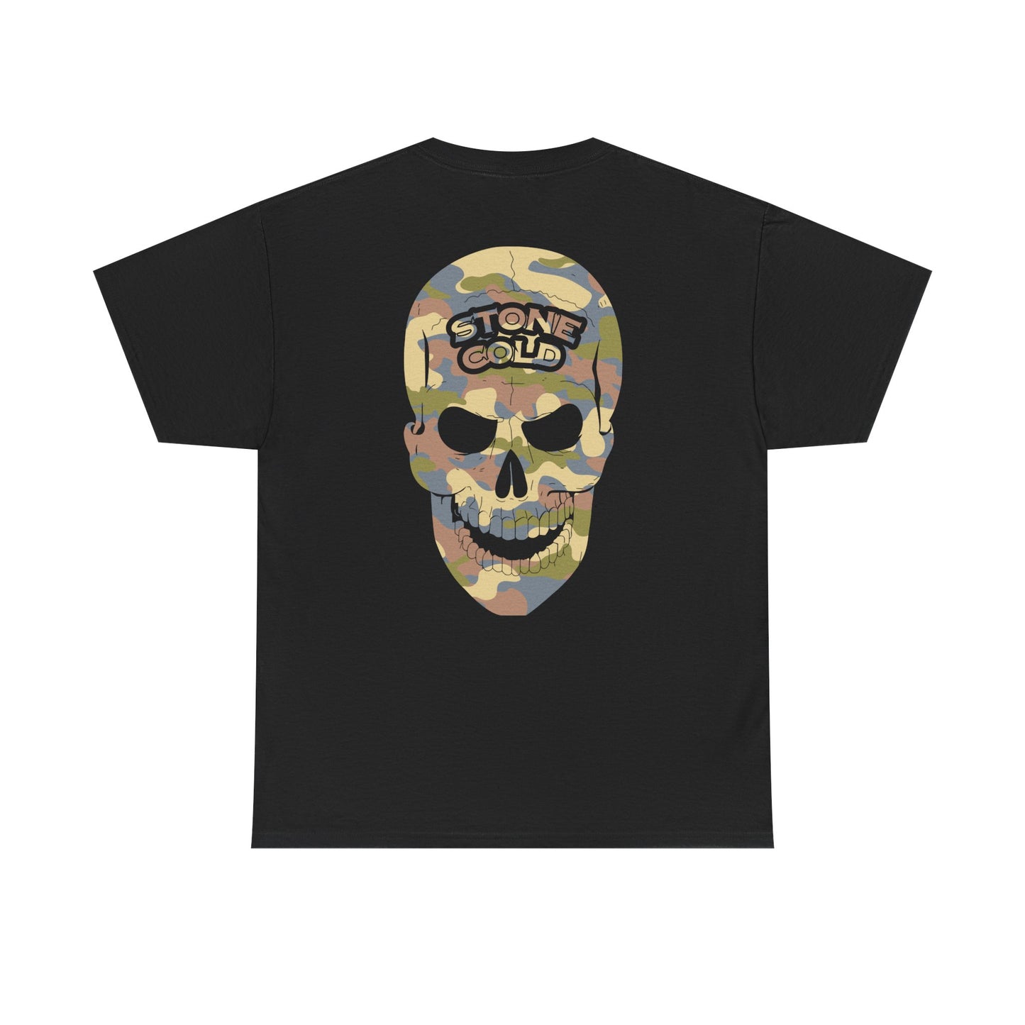 Stone Cold Steve Austin Camo Raise Hell Leave Black T-shirt