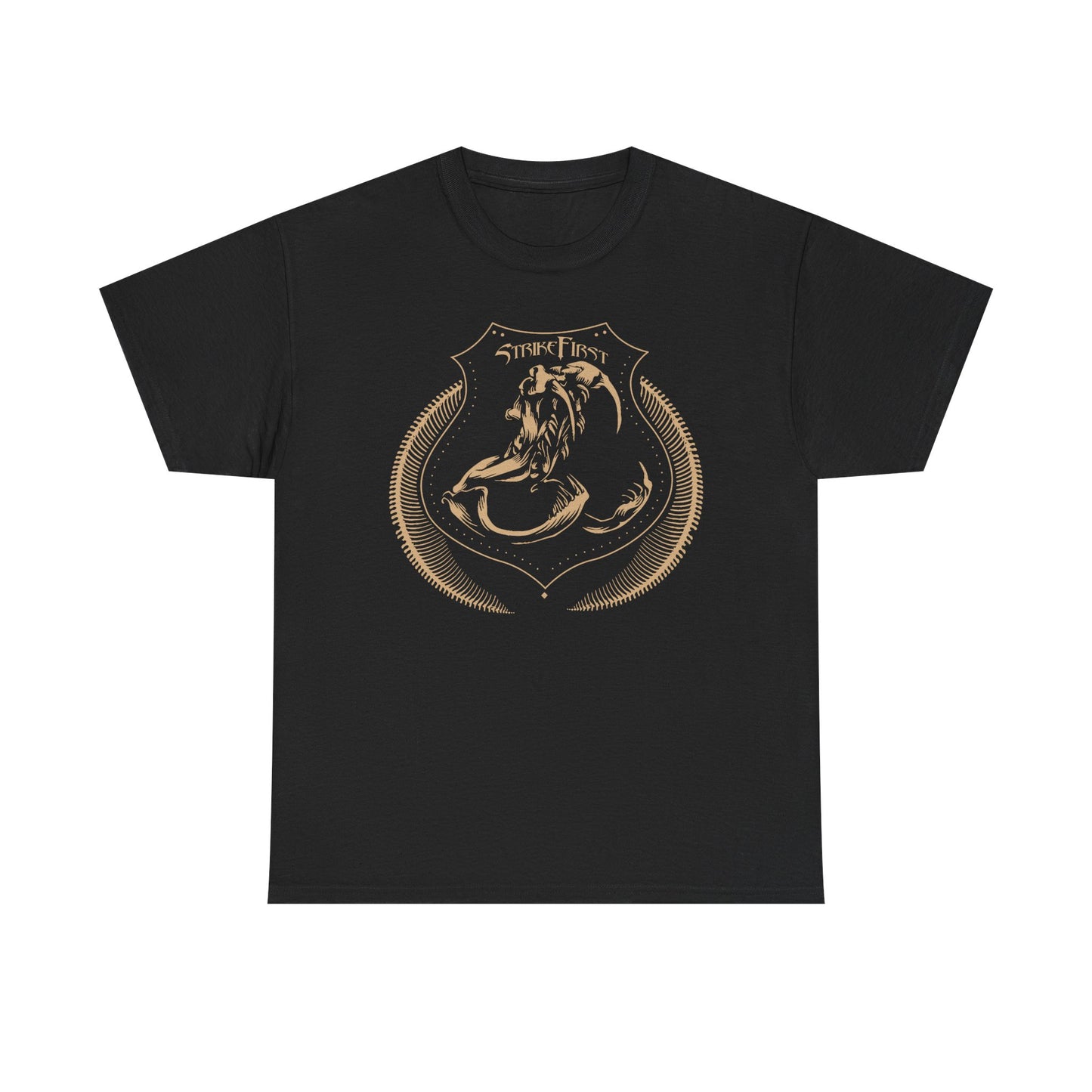 Randy Orton First Strike RKO Spine Mens Black T-shirt