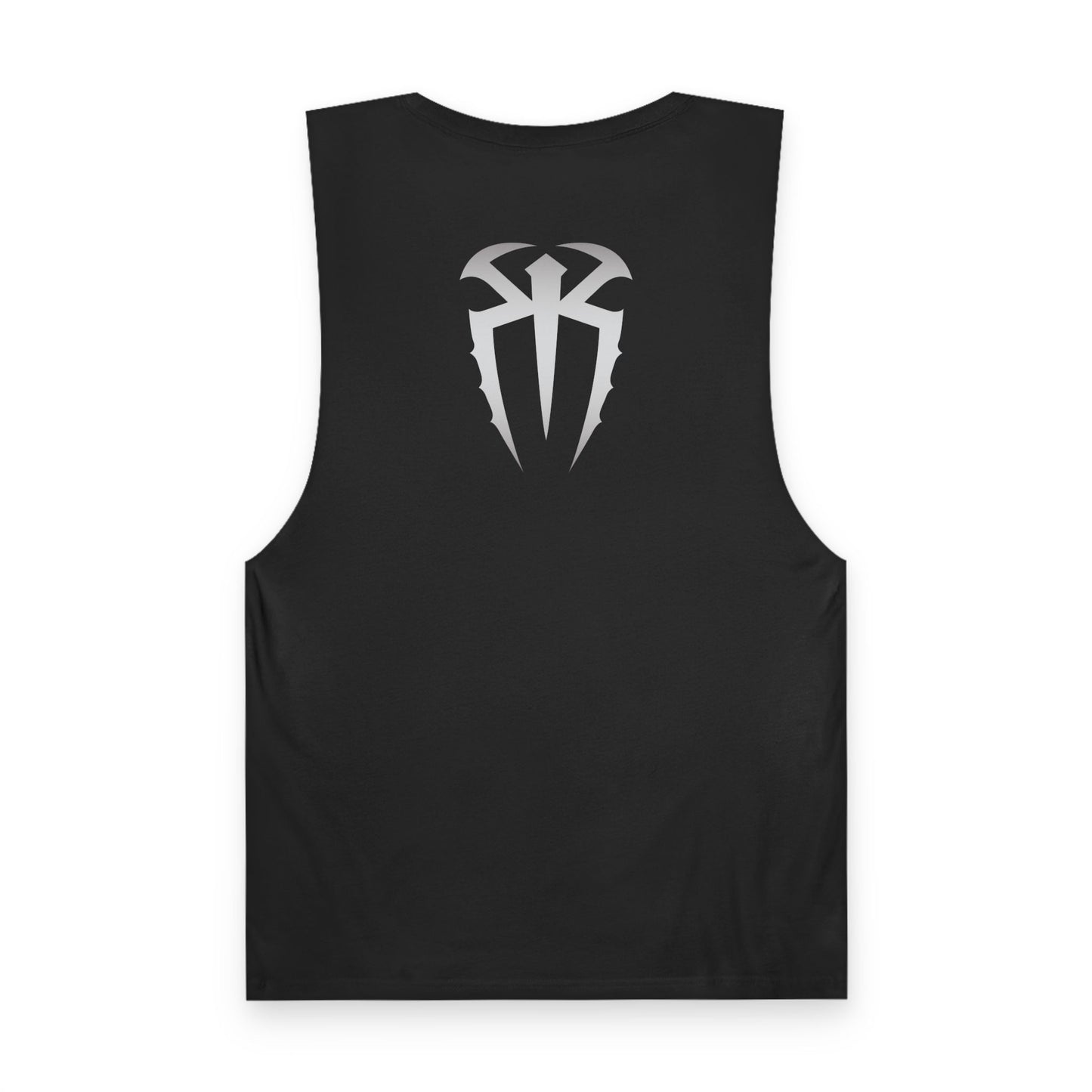 Roman Reigns Levels Above Black Sleeveless Muscle T-shirt