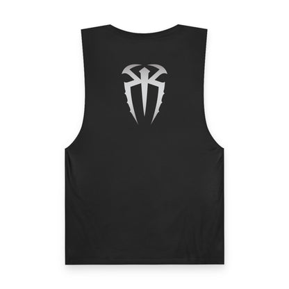 Roman Reigns Levels Above Black Sleeveless Muscle T-shirt