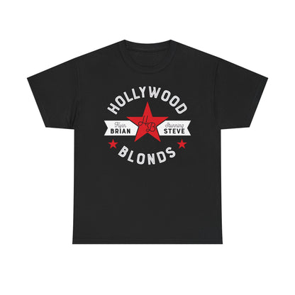 Hollywood Blonds Brian Pillman Steve Austin BlackT-shirt