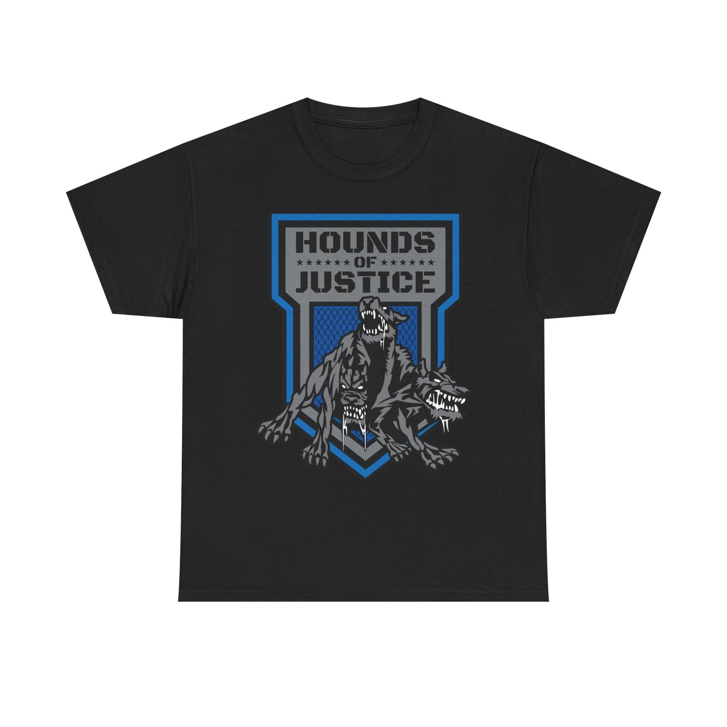 The Shield Hounds of Justice Mens Black T-shirt