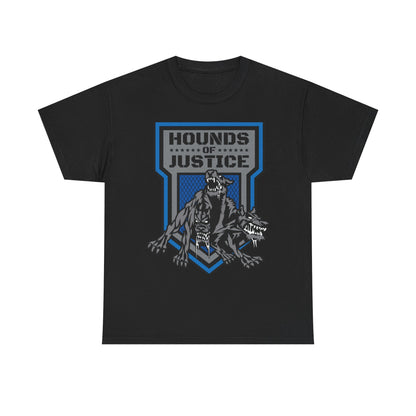 The Shield Hounds of Justice Mens Black T-shirt
