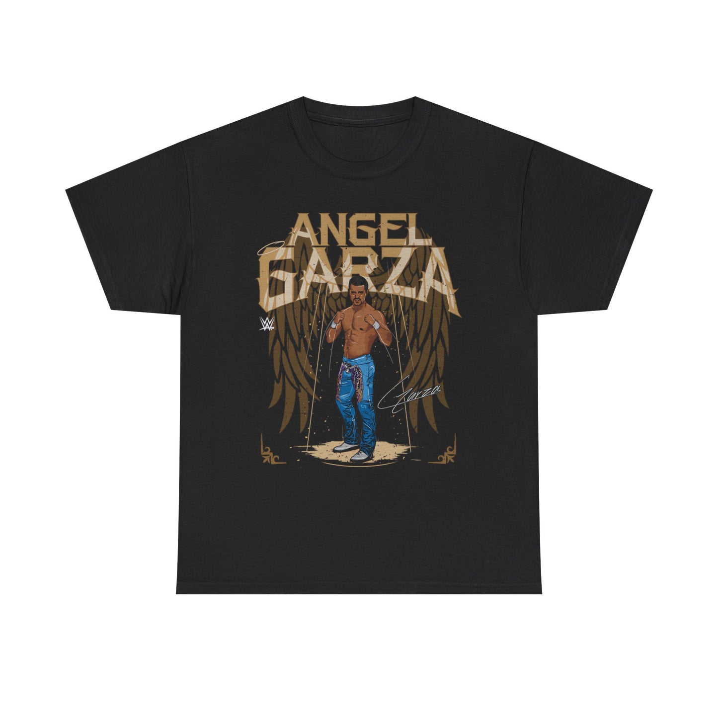 Angel Garza Wings Black T-shirt