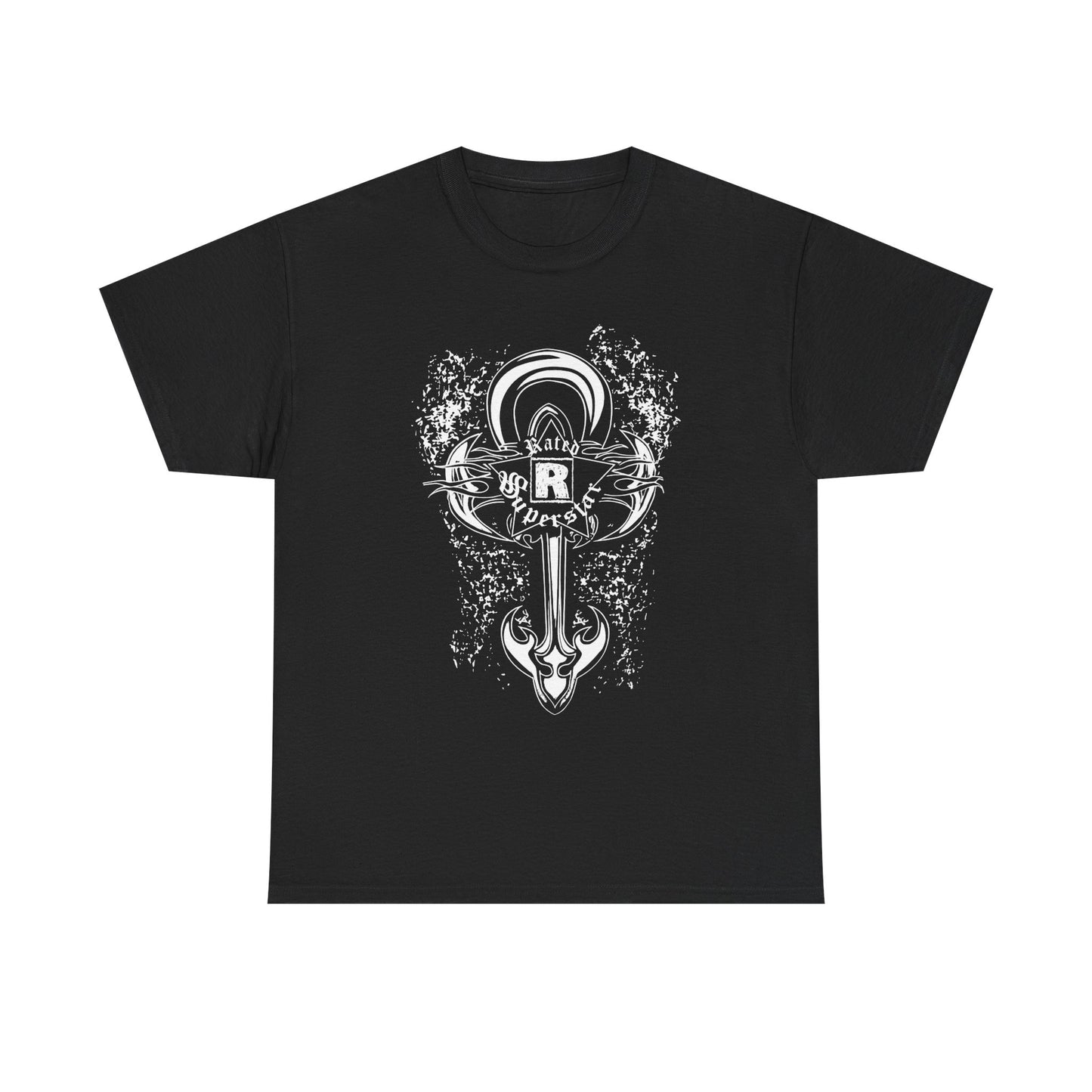 Edge Rated R Cross Logo Black T-shirt