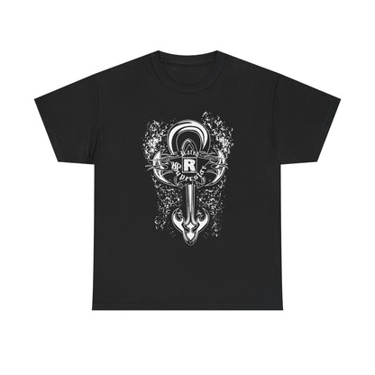 Edge Rated R Cross Logo Black T-shirt