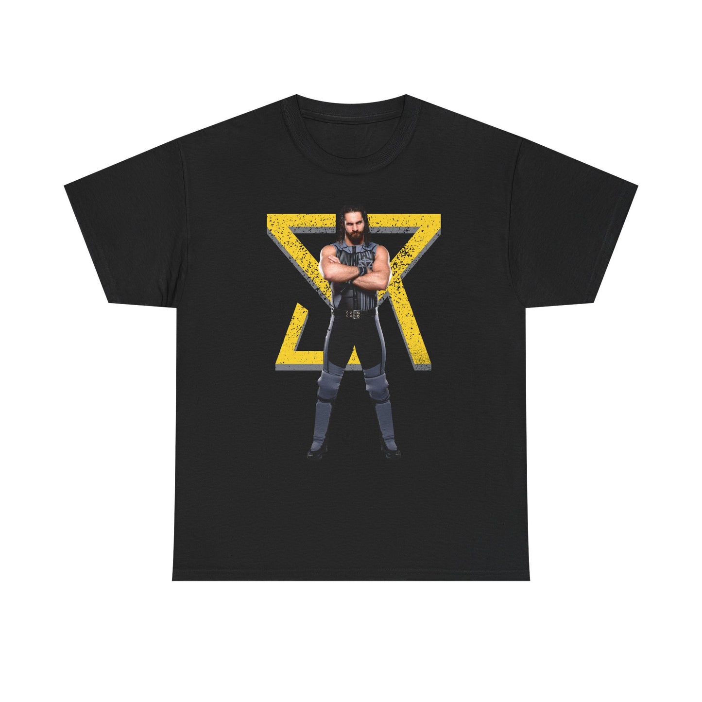 Seth Rollins SR Logo Mens Black T-shirt