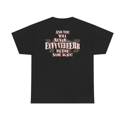 RAW IS Chris JERICHO Never Be The Same Again Mens Black T-shirt
