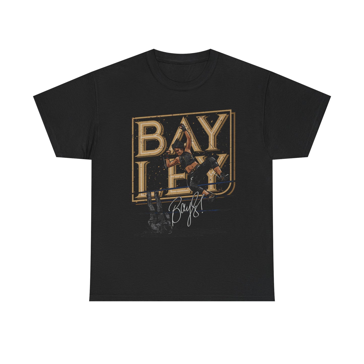 Bayley Flying Elbow Drop Black T-shirt