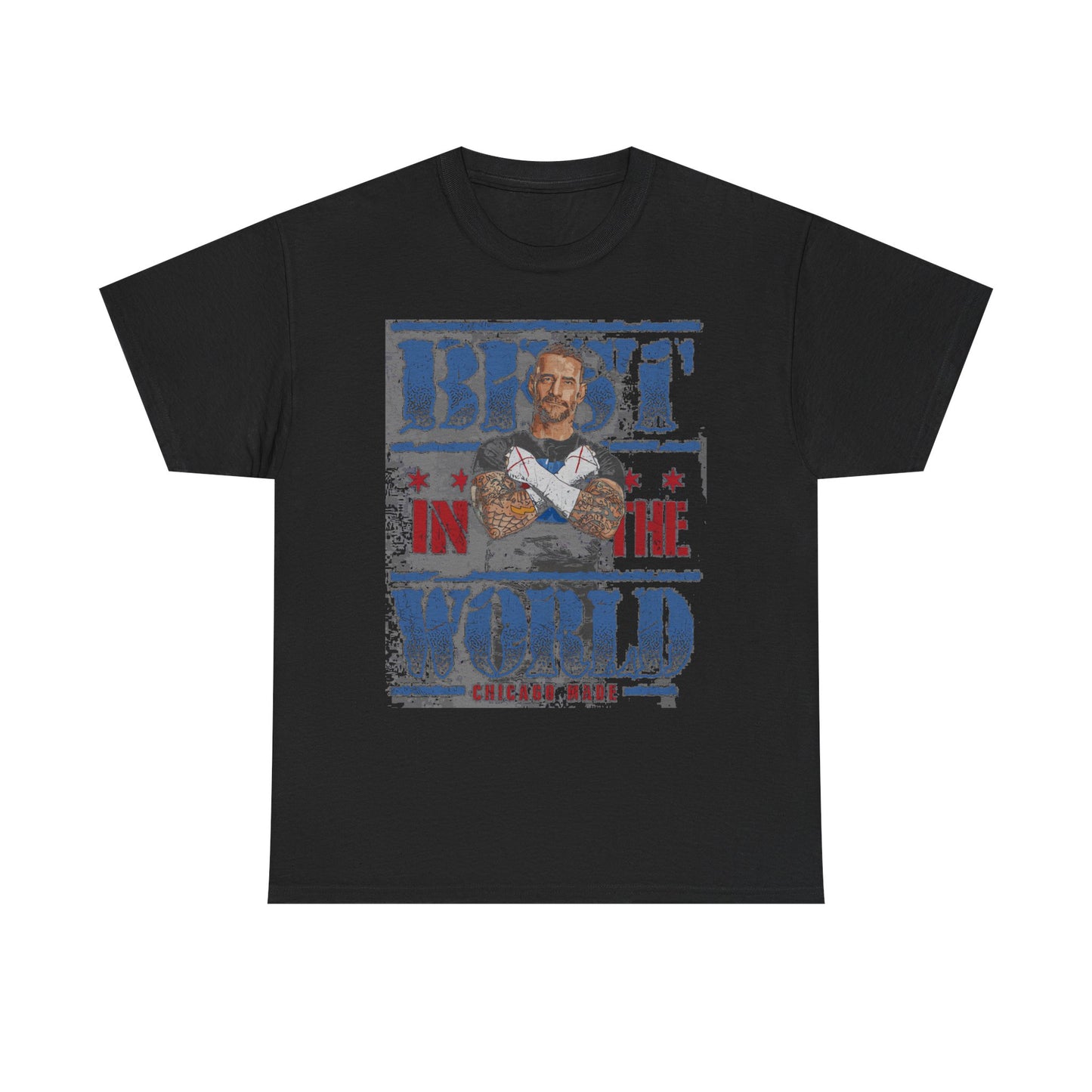 CM Punk Best in the World Chicago Made T-shirt