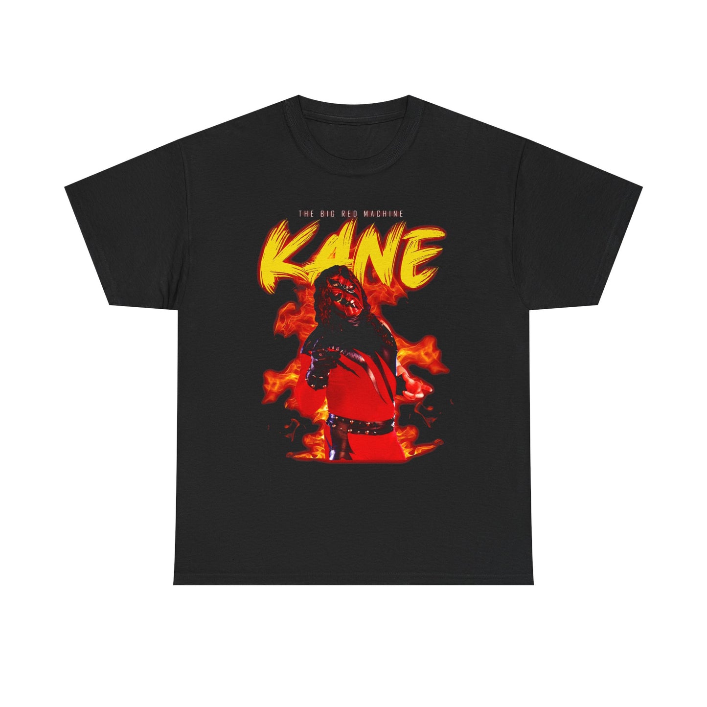 Kane The Big Red Machine Mens Black T-shirt