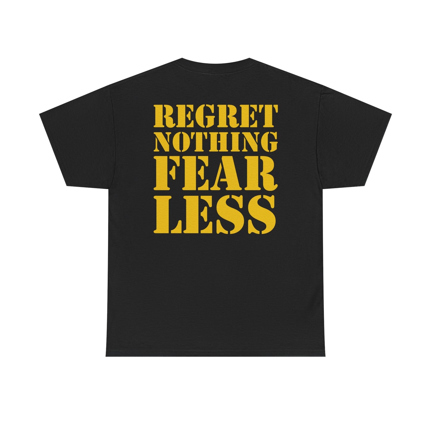 John Cena Regret Nothing Fear Less Chaingang Black T-shirt
