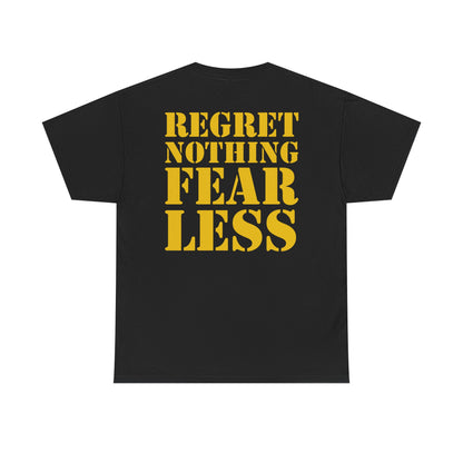 John Cena Regret Nothing Fear Less Chaingang Black T-shirt