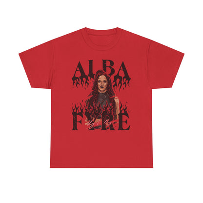 Alba Fyre Pose Black T-shirt