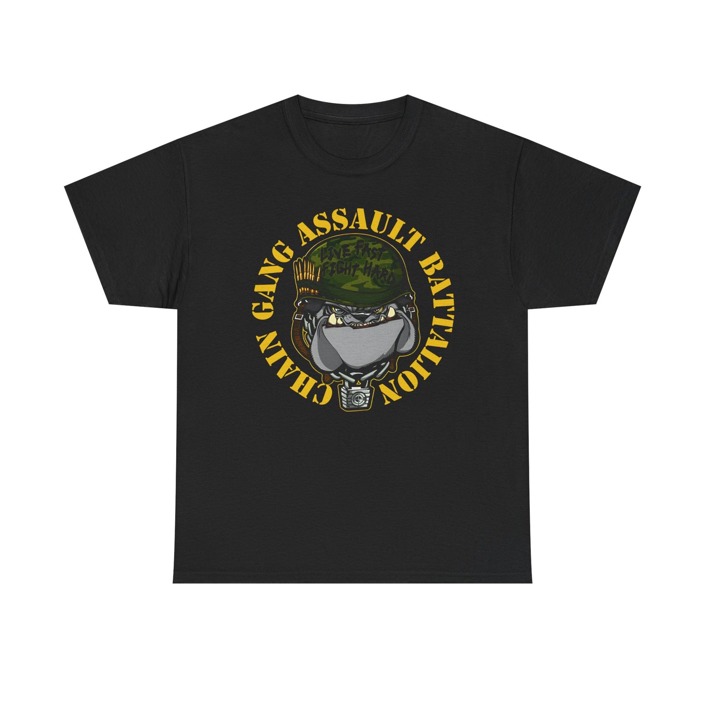 John Cena Regret Nothing Fear Less Chaingang Black T-shirt
